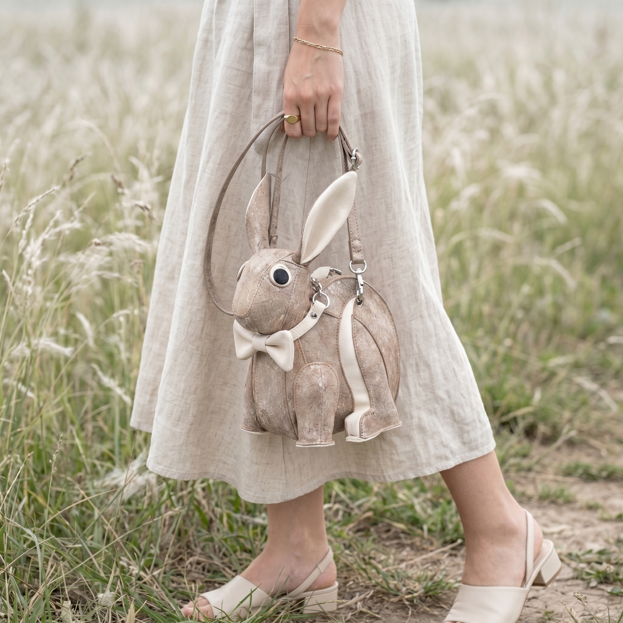 Bunny Belle Crossbody in Vegan Leather