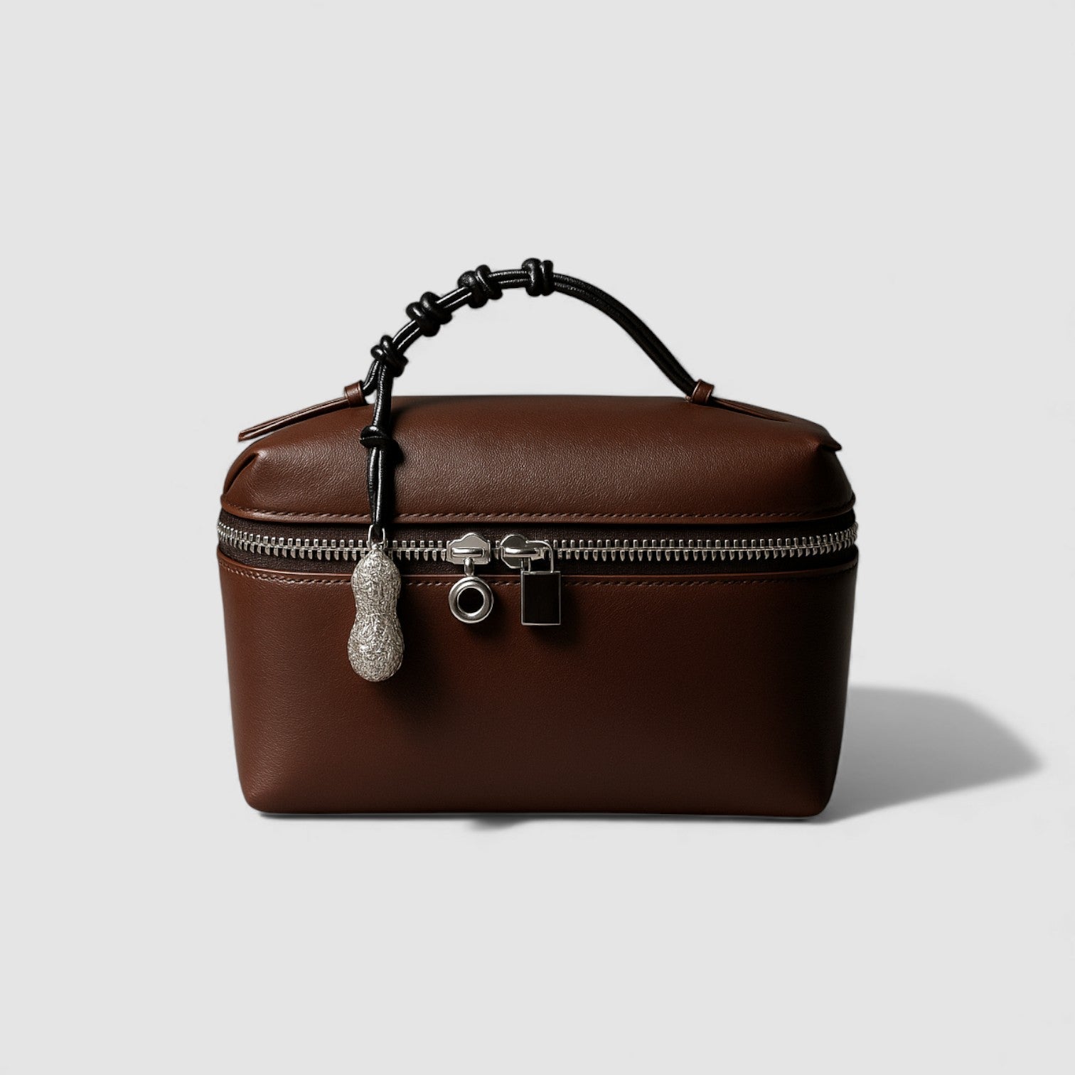 Brunelle Vanity Case in Pure Leather