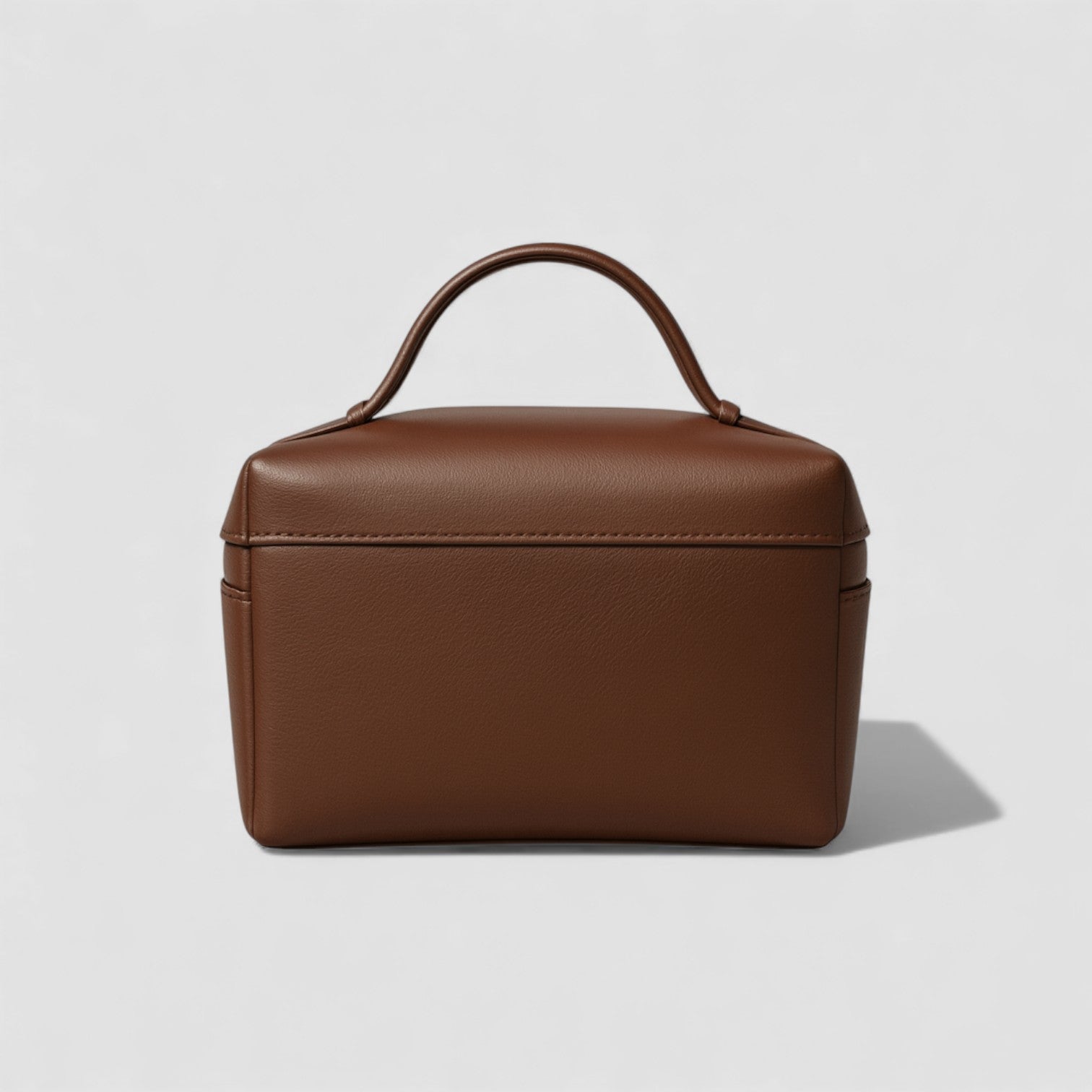 Brunelle Vanity Case in Pure Leather