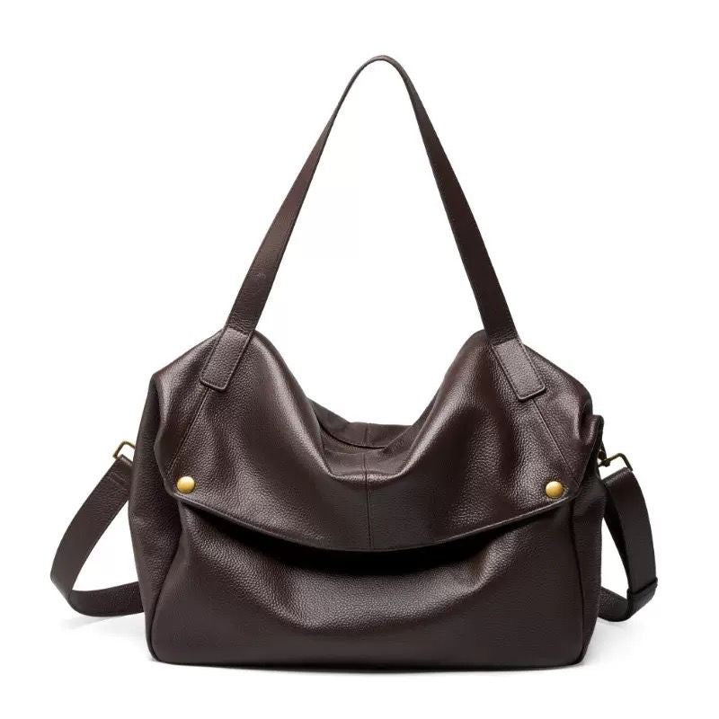 Terra Fold Bag in Pure Leather