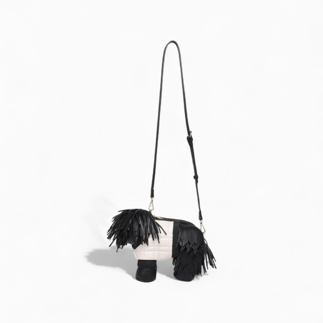 Fringe Pup Couture Bag