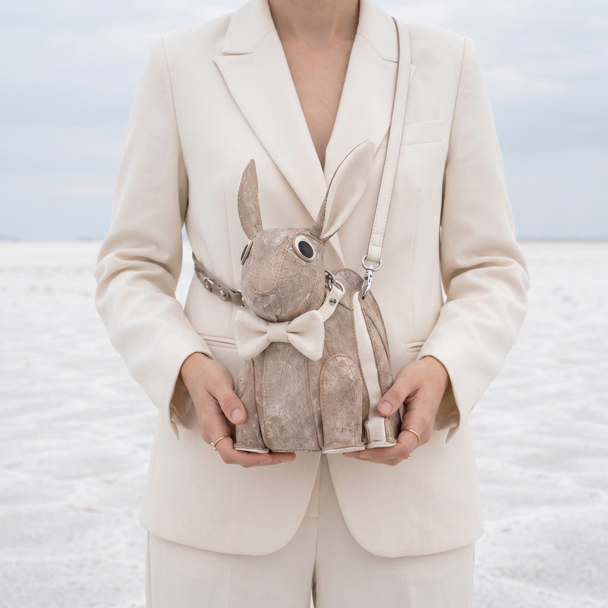 Bunny Belle Crossbody in Vegan Leather