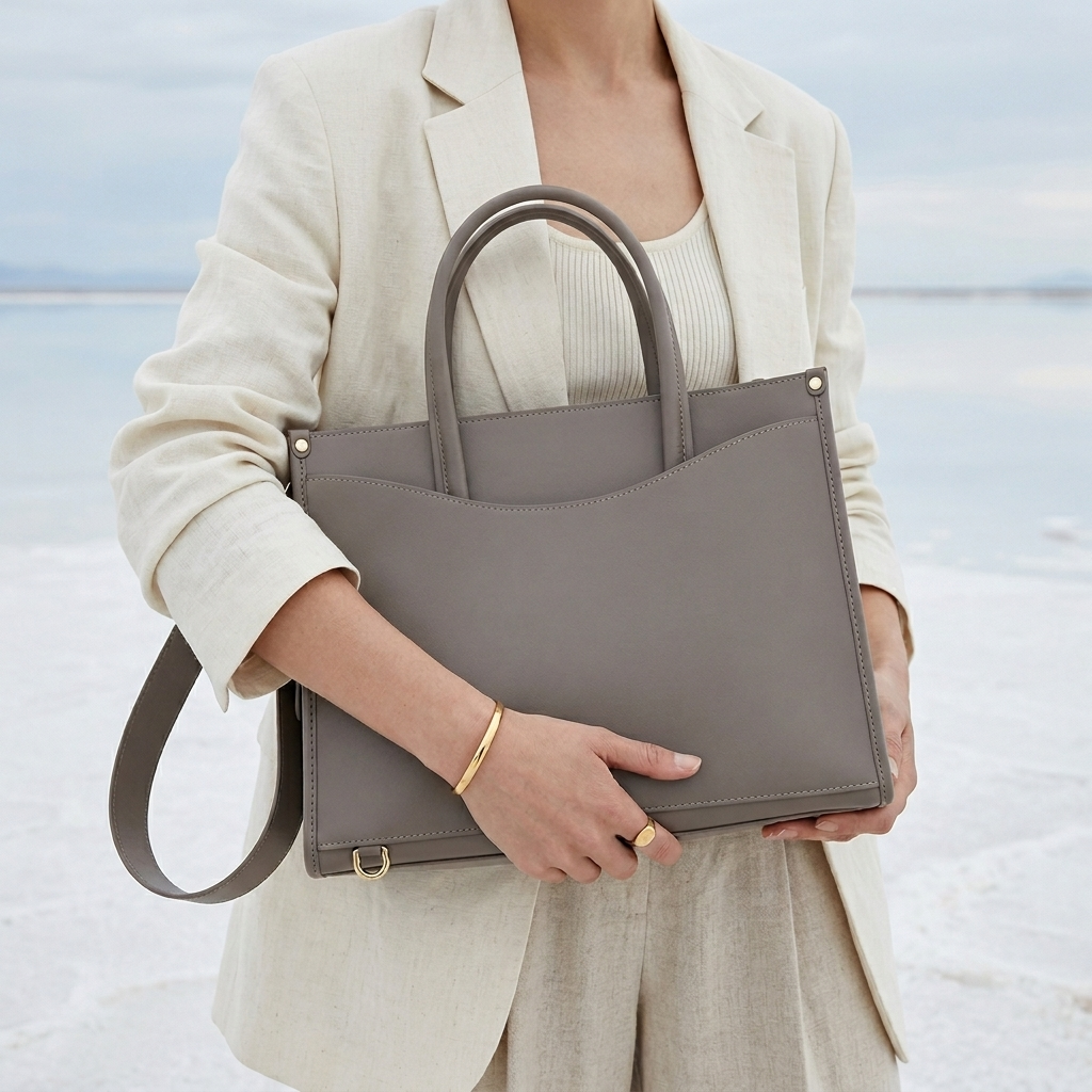 Sera Tote in Pure Leather