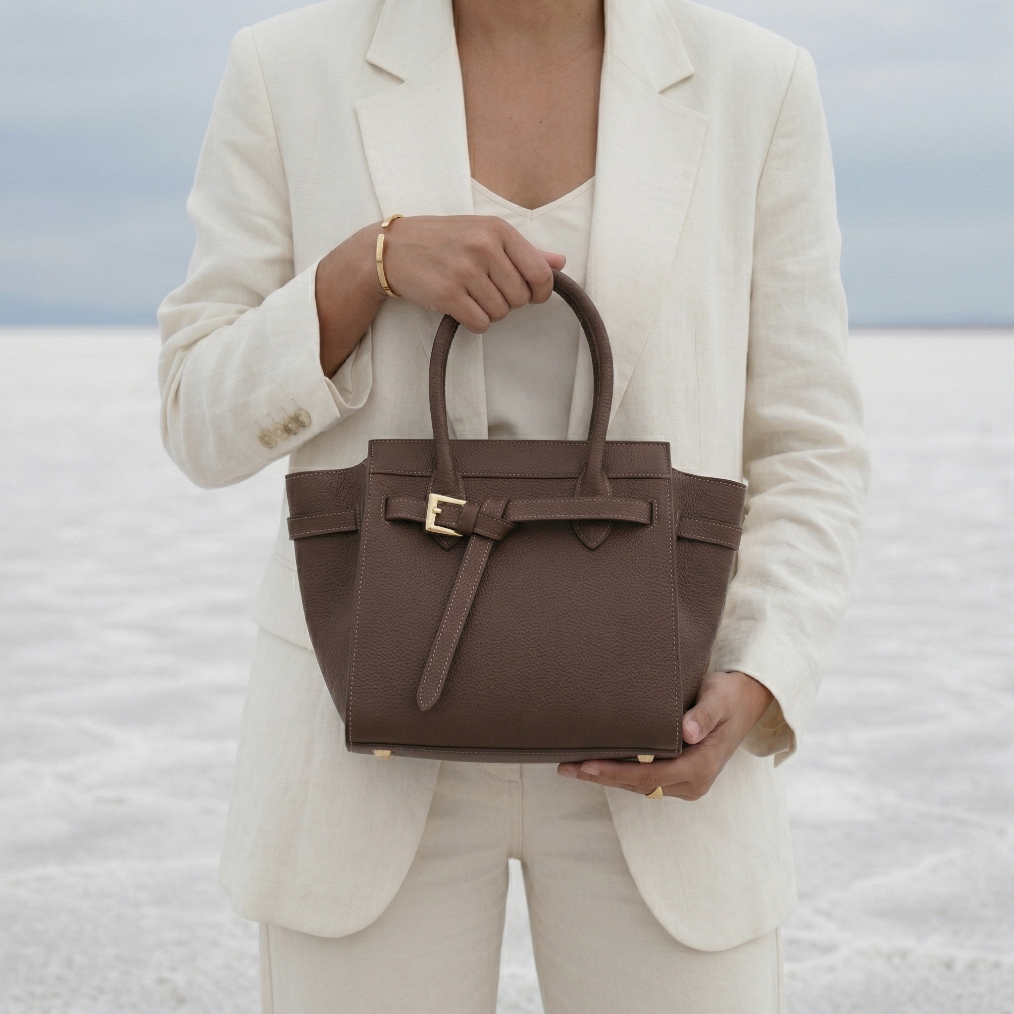 Celenia Handbag Pure Leather