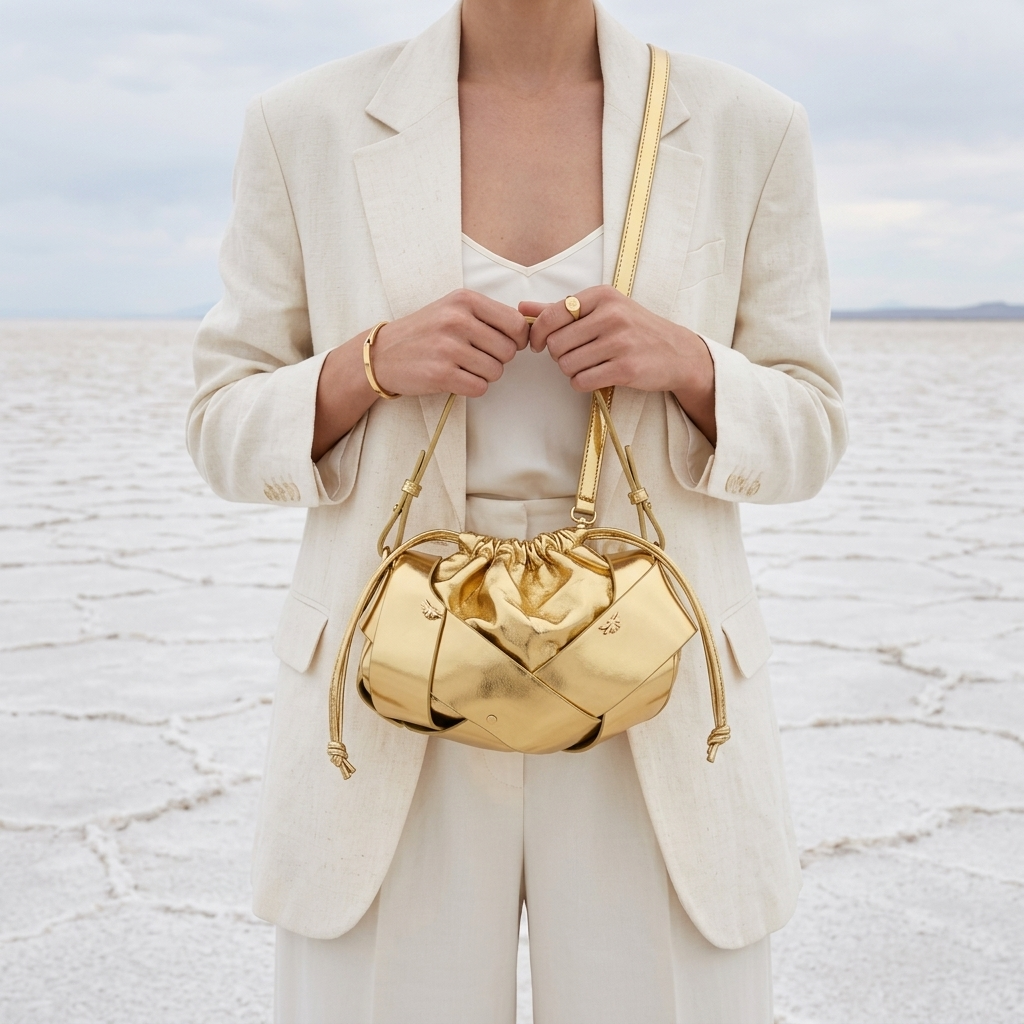 Aurea Knot Bag in Vegan Leather