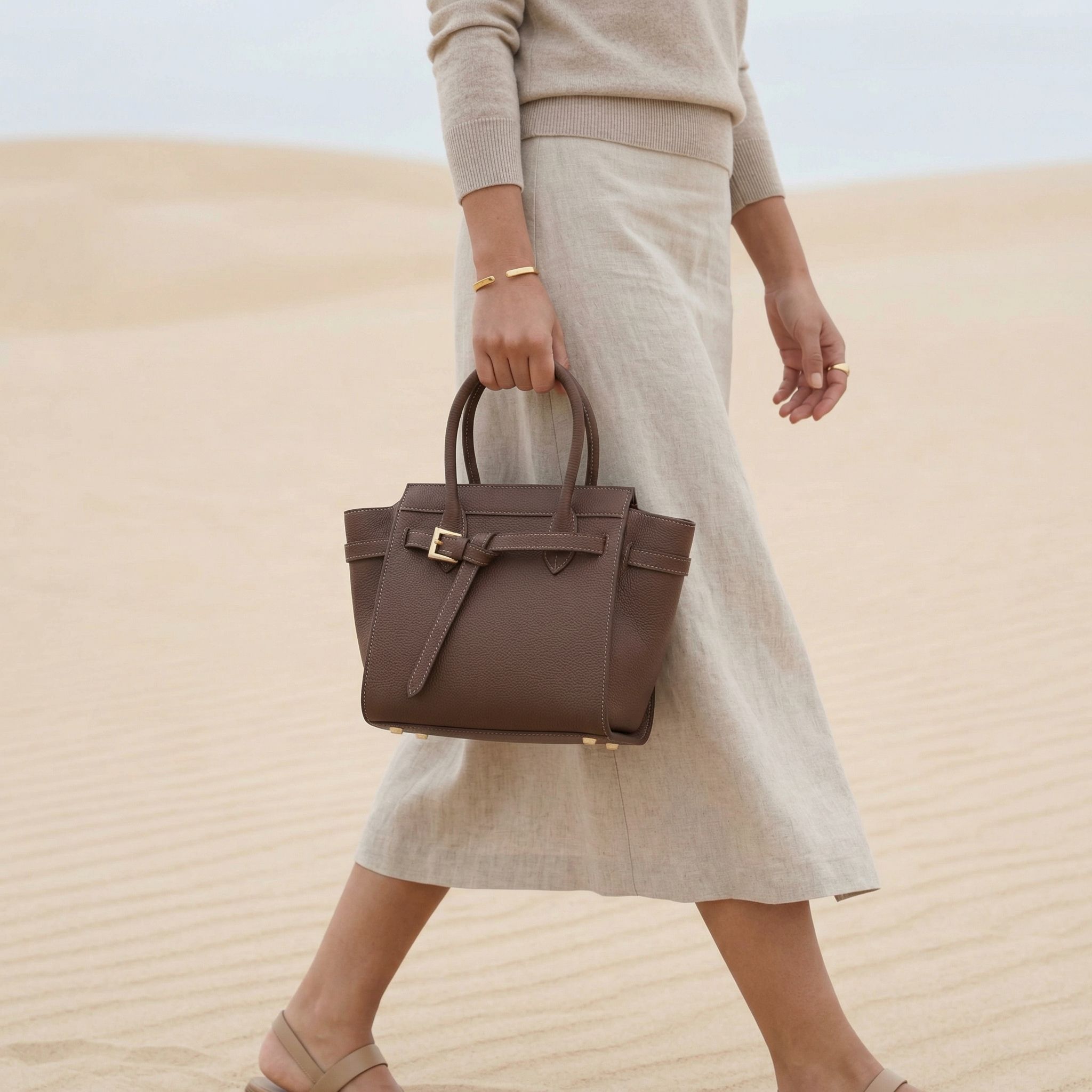 Celenia Handbag Pure Leather