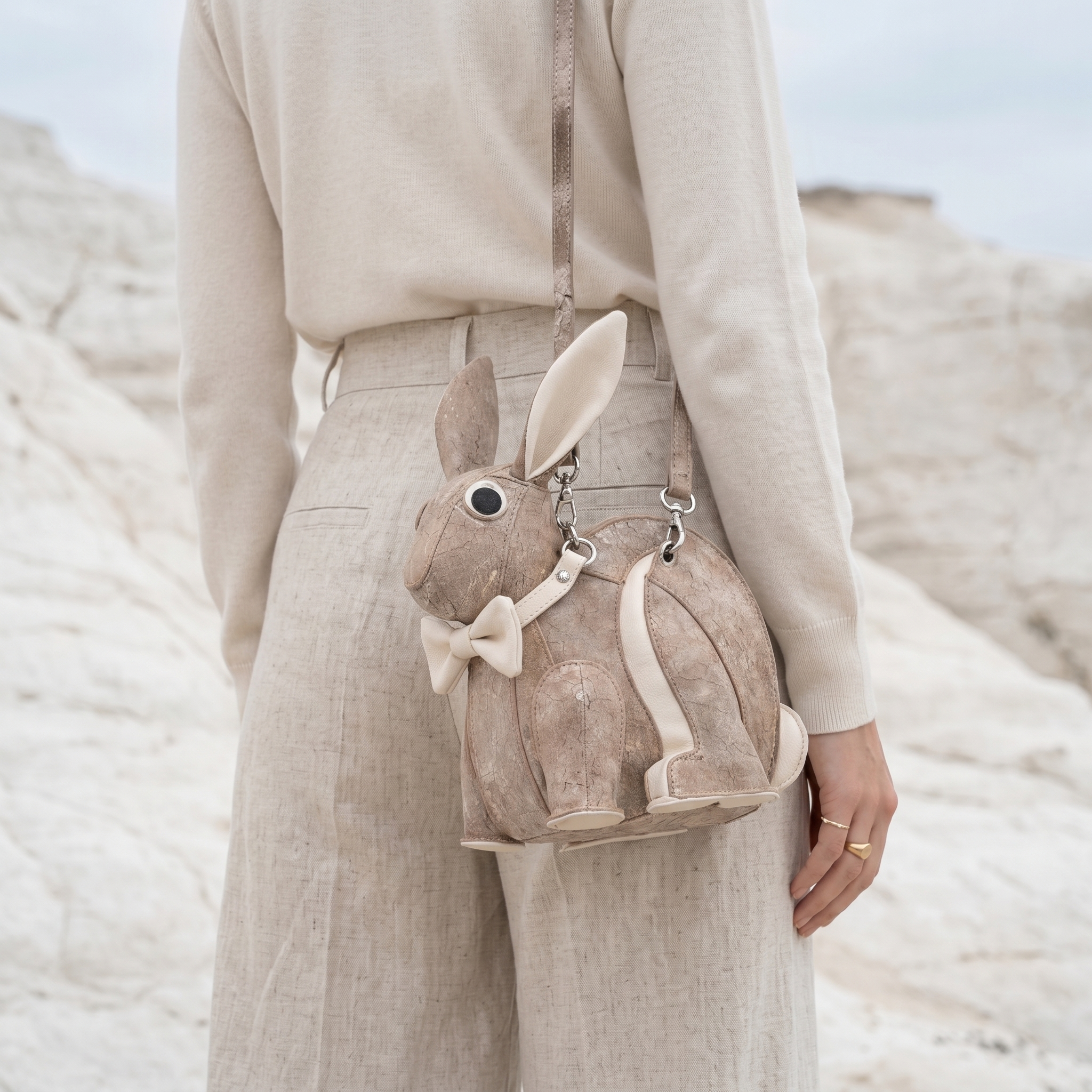 Bunny Belle Crossbody in Vegan Leather