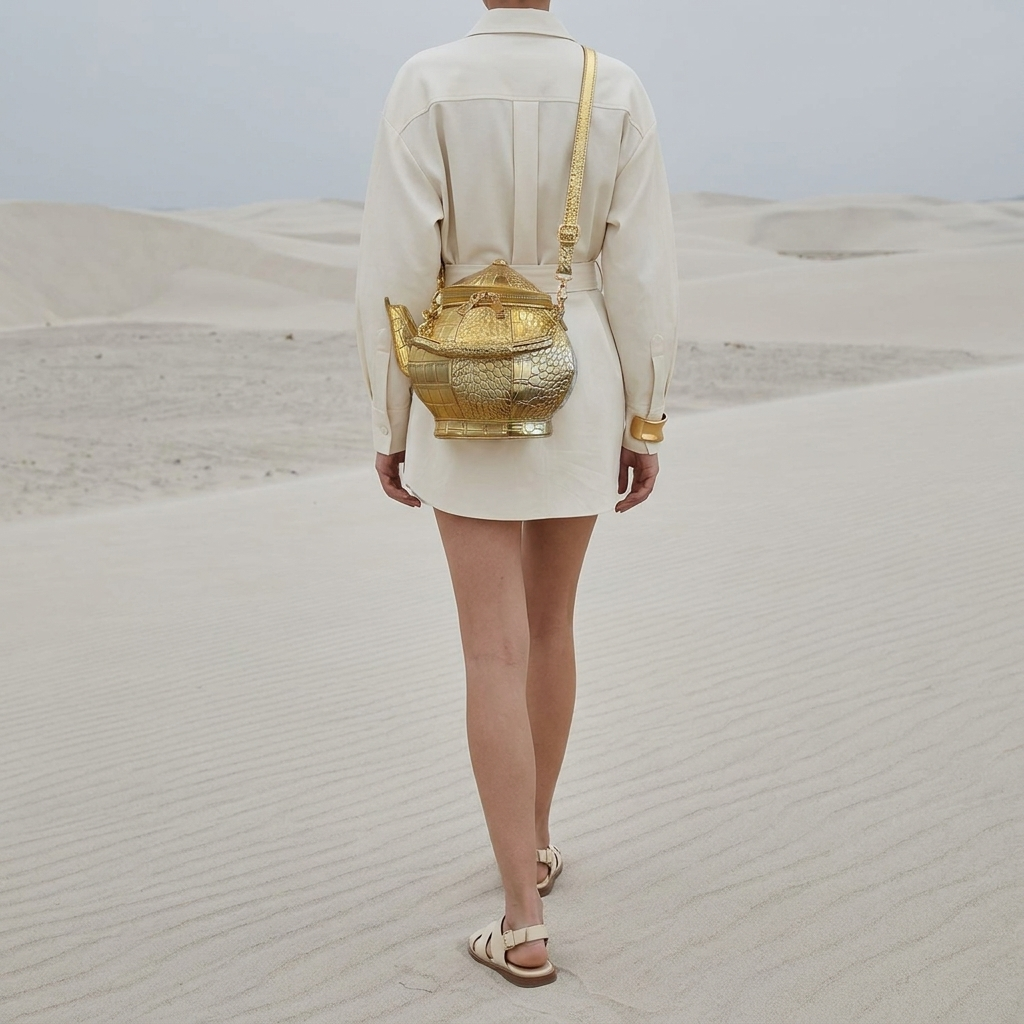 The Teadora Mini in Vegan leather