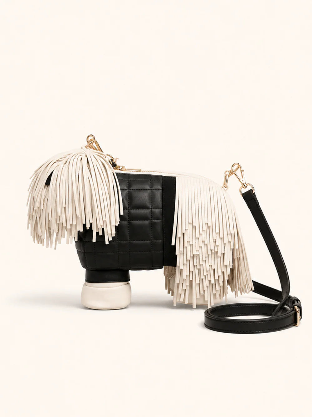 Fringe Pup Couture Bag