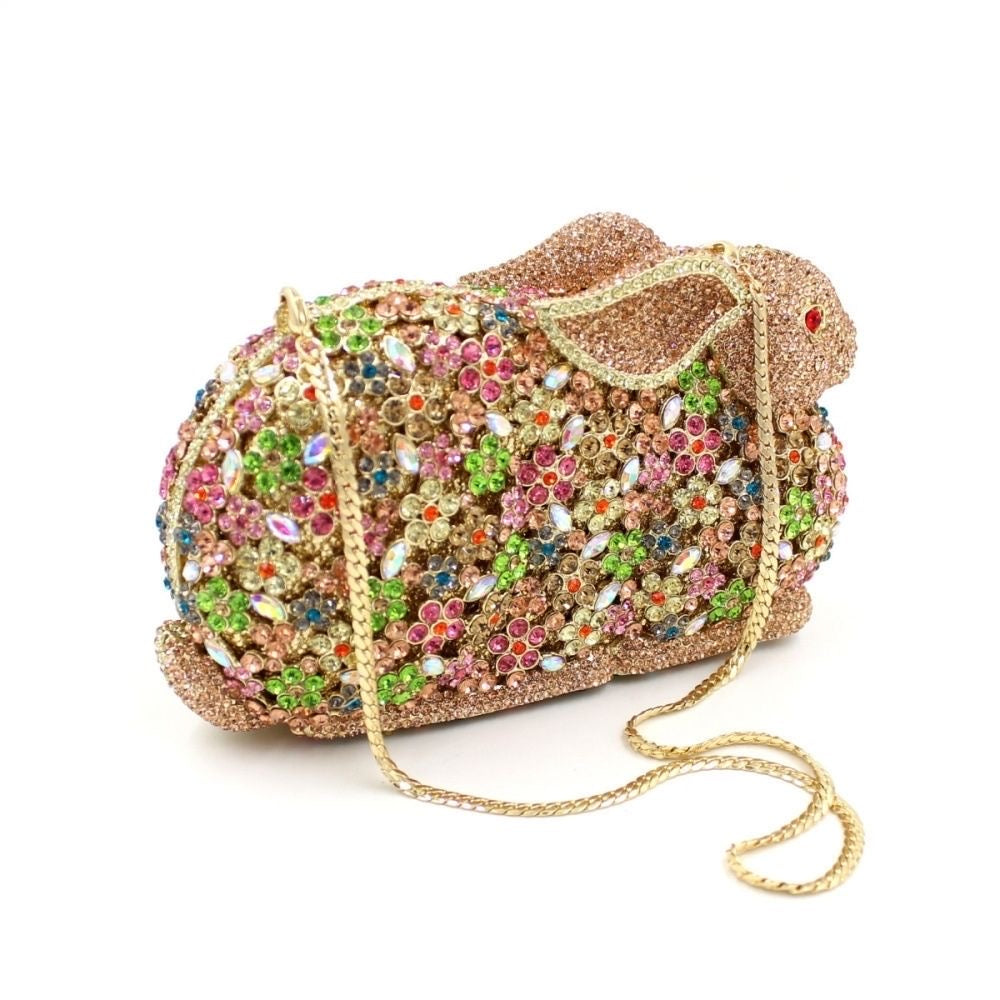 Bunny Crystal Clutch