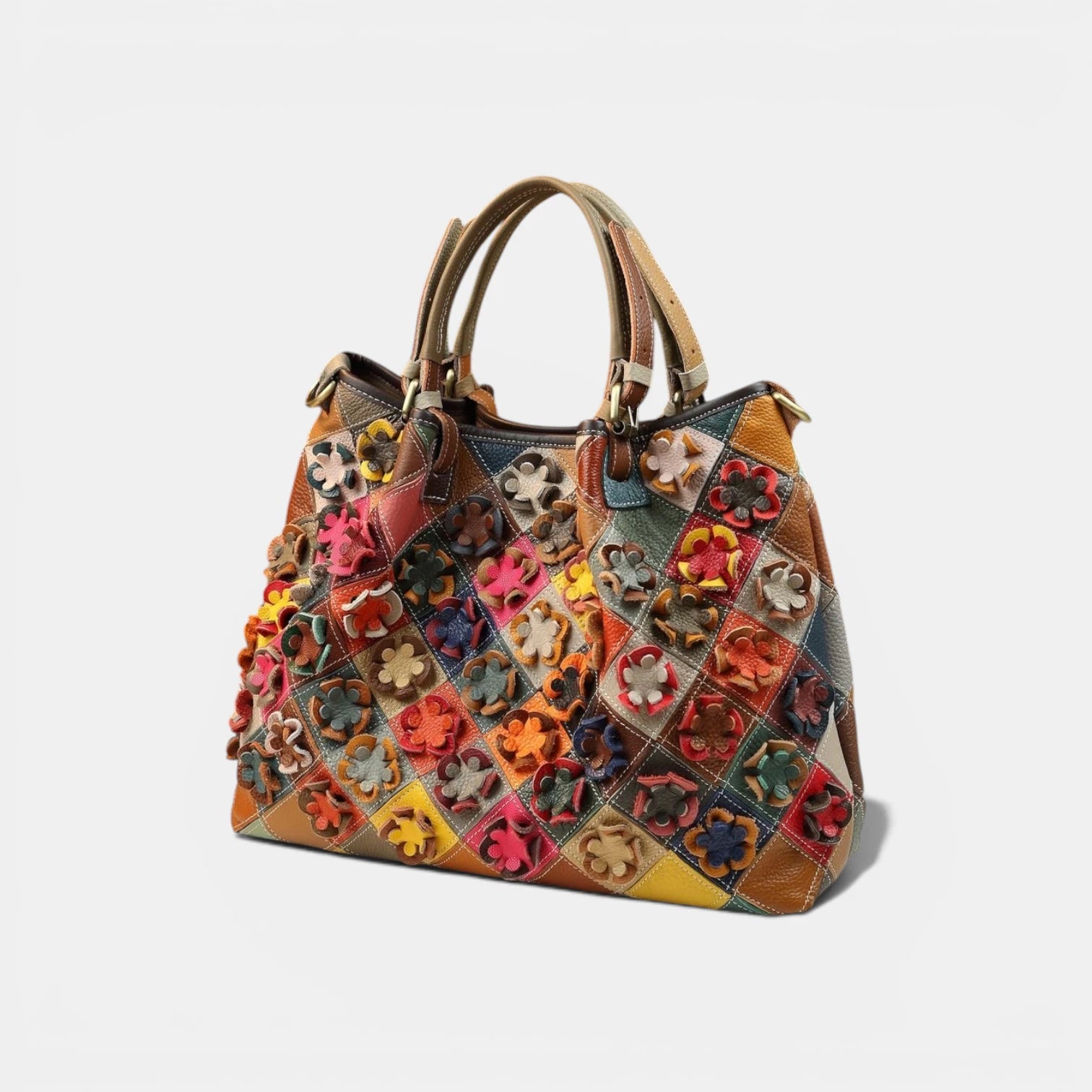 Bloom Tote in Pure Leather