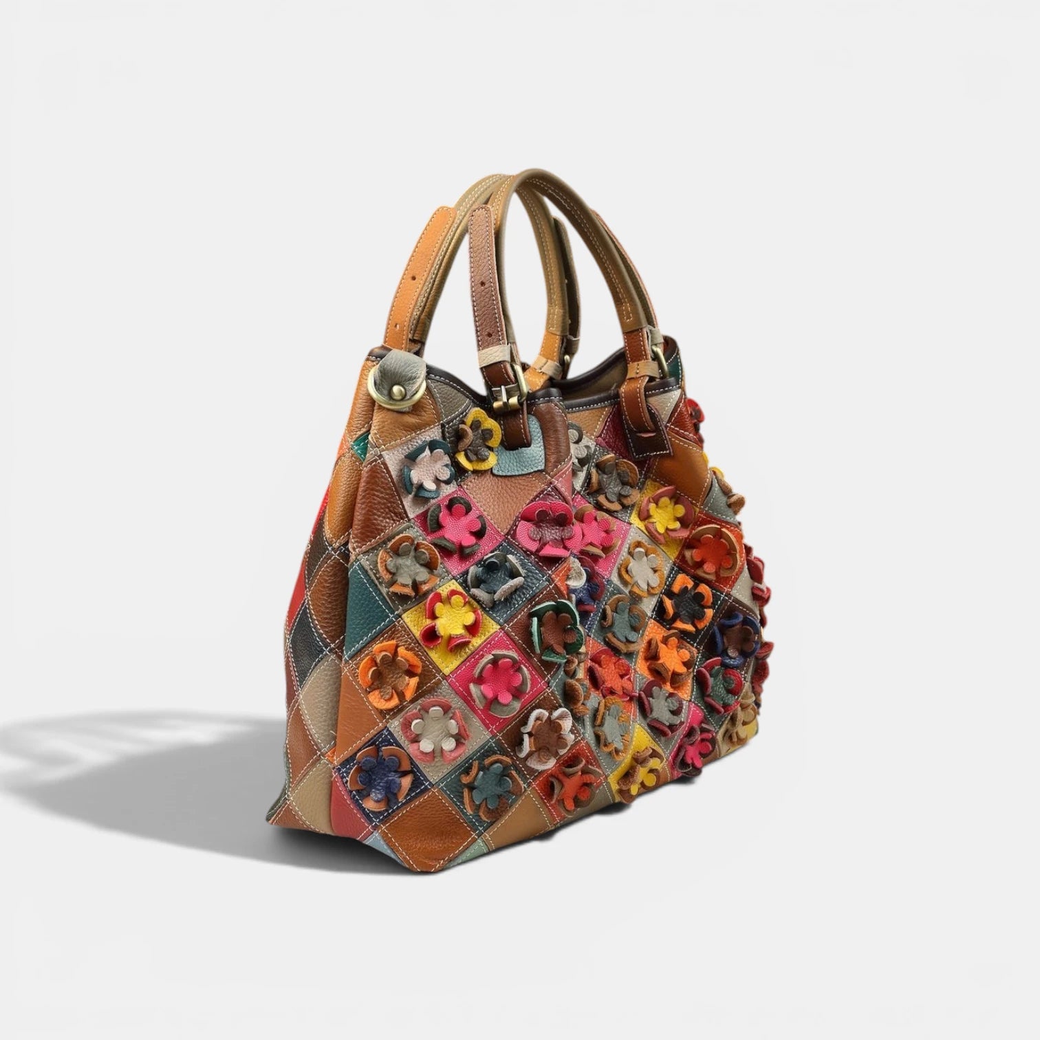 Bloom Tote in Pure Leather