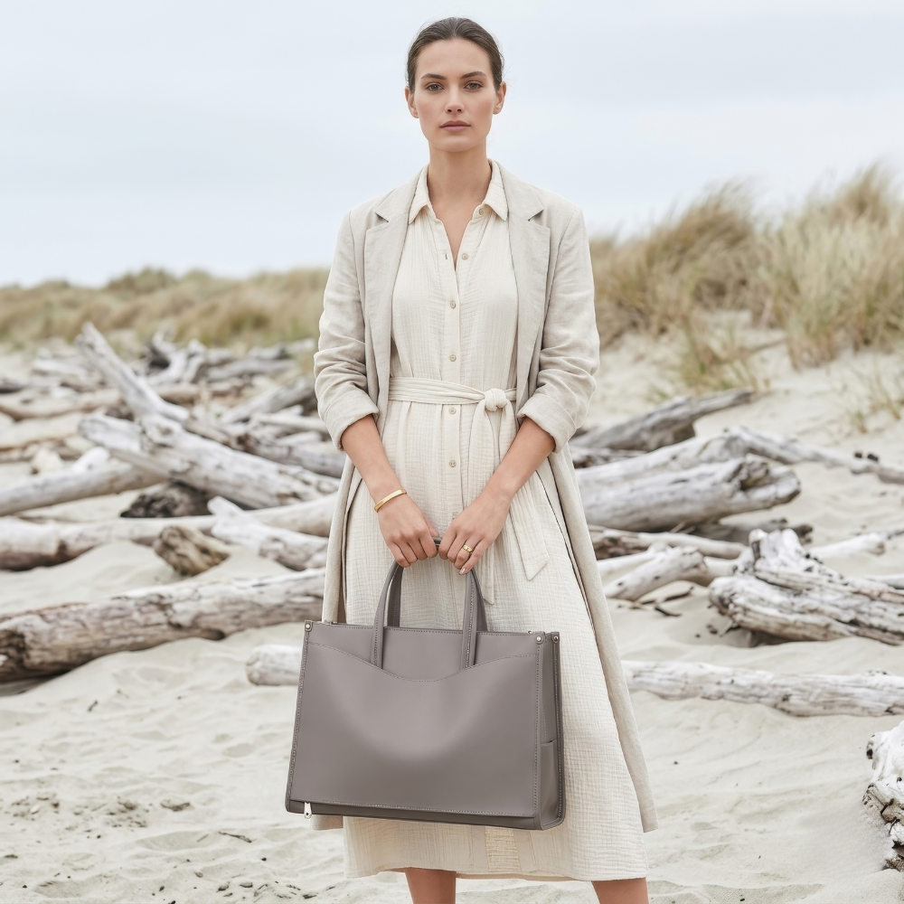 Sera Tote in Pure Leather
