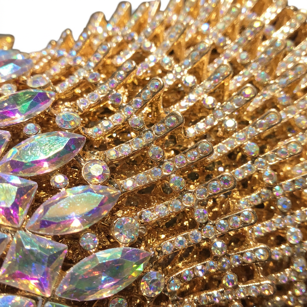 Wings Crystal Clutch