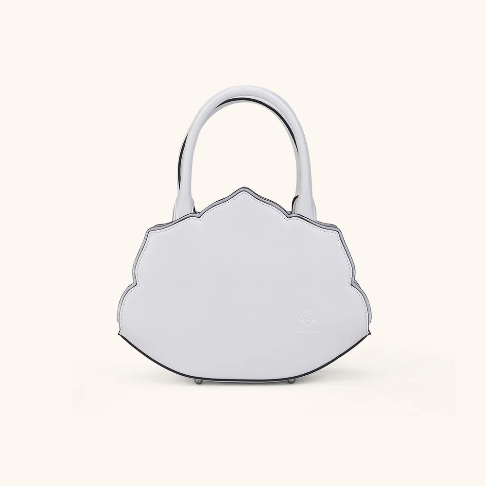 Obsidian Bloom bag in Pure Leather